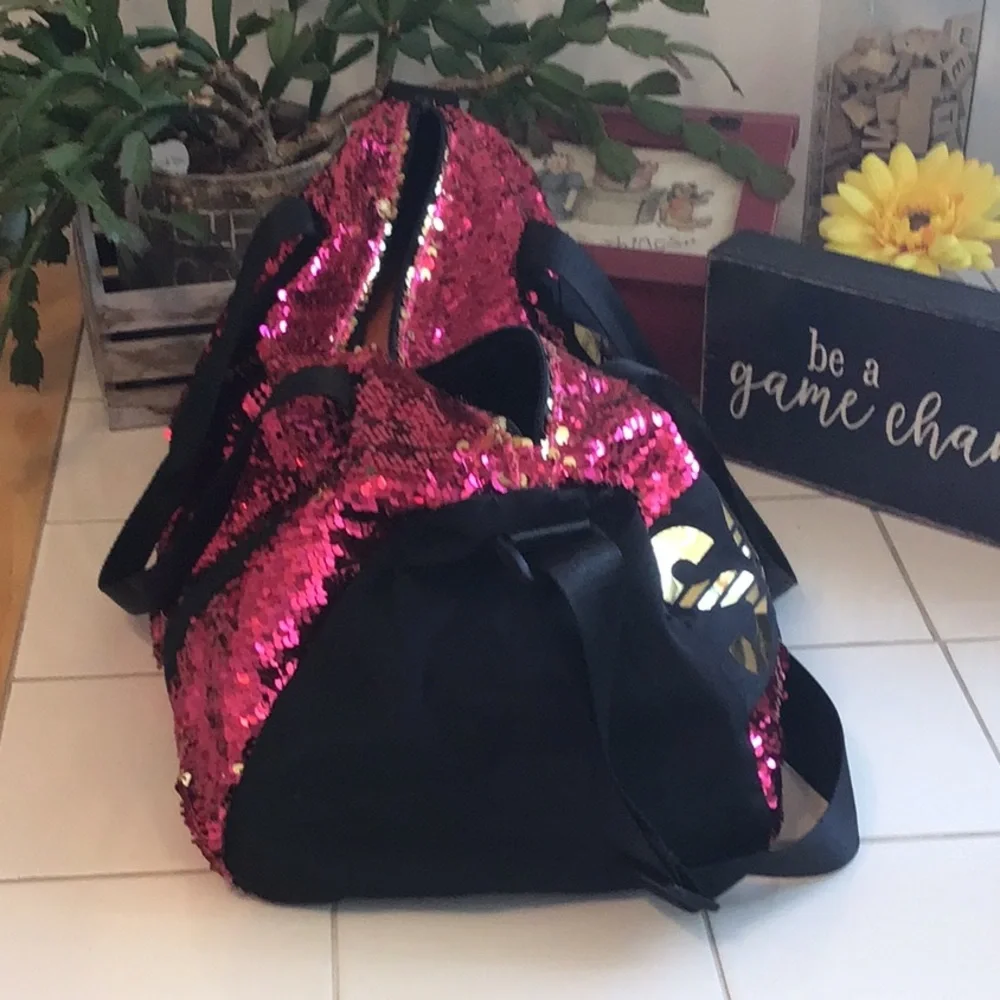 ‘Justice’ Sequins Flip Sports Duffel Bag (#4)